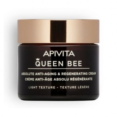 APIVITA Queen Bee Crema Regeneradora Antiedad T. Ligera, 50 ml.