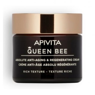 APIVITA Queen Bee Crema Regeneradora Antiedad T. Rica, 50 ml.