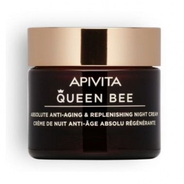 APIVITA Queen Bee Crema Noche Reconstituyente Antiedad, 50 ml.