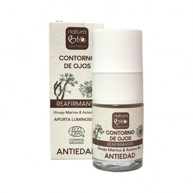 Crema de Ojos Reafirmante Hinojo NaturaBio Cosmetics, 15 ml.