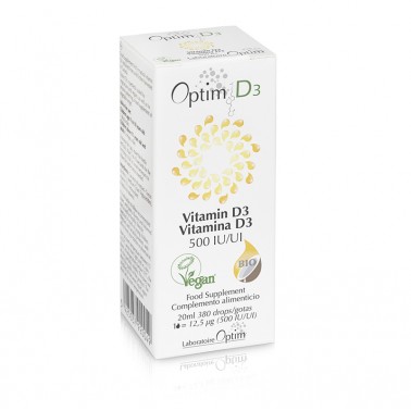 Optim Vitamina D3, 20 ml.