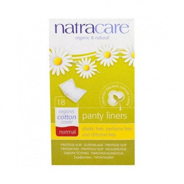 Salvaslip Normal Plegado Natracare, 18 uds.