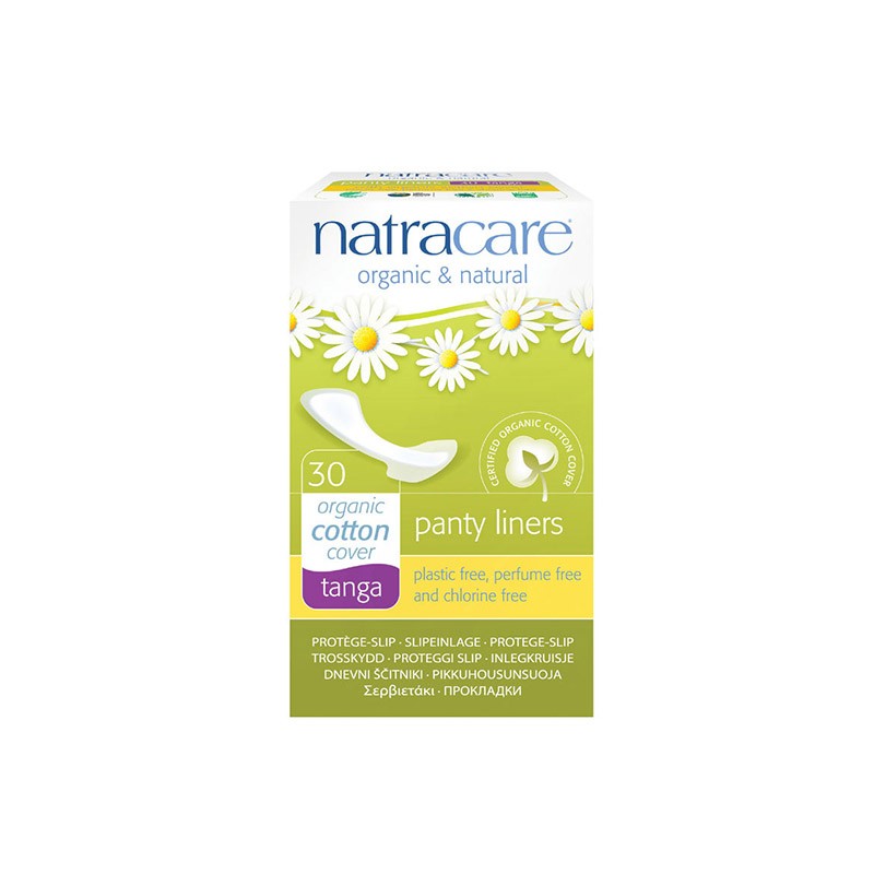 Salvaslip Tanga Natracare, 30 uds.