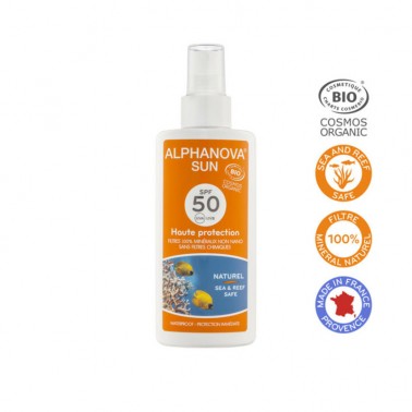 Solar SPF50 Adultos Bio Alphanova, 125 gr.