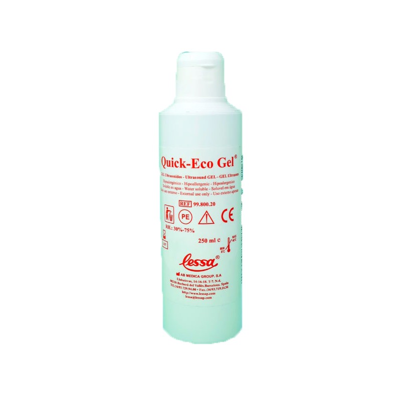 Quick-Eco Gel Lessa Ref.99.800.20, 250 ml.