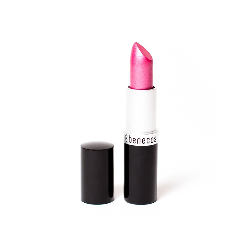 Benecos Barra de Labios Hot Pink, 4,5 gr.