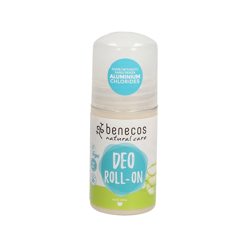 Benecos Desodorante Aloe Vera Roll-on, 50 ml.