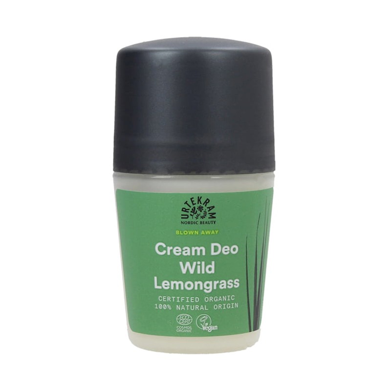 Wild Lemongrass Desodorante Roll-on Urtekram, 50 ml.