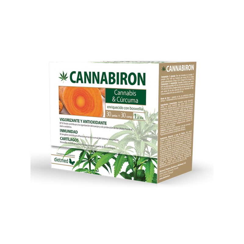 Cannabiron Dietmed, 30 comp + 30 cap