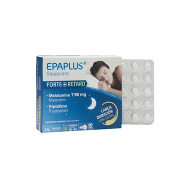 Epaplus Melatonina Forte + Retard Triptofano Peroxfarma, 60 comp