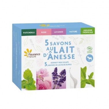 Fleurance Nature Cofre 5 Jabones Leche de Burra