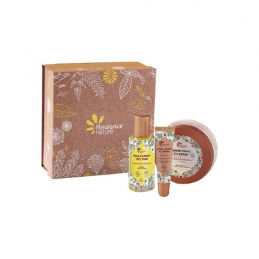 Fleurance Nature Cofre Argán Aceite + Labial + Bálsamo