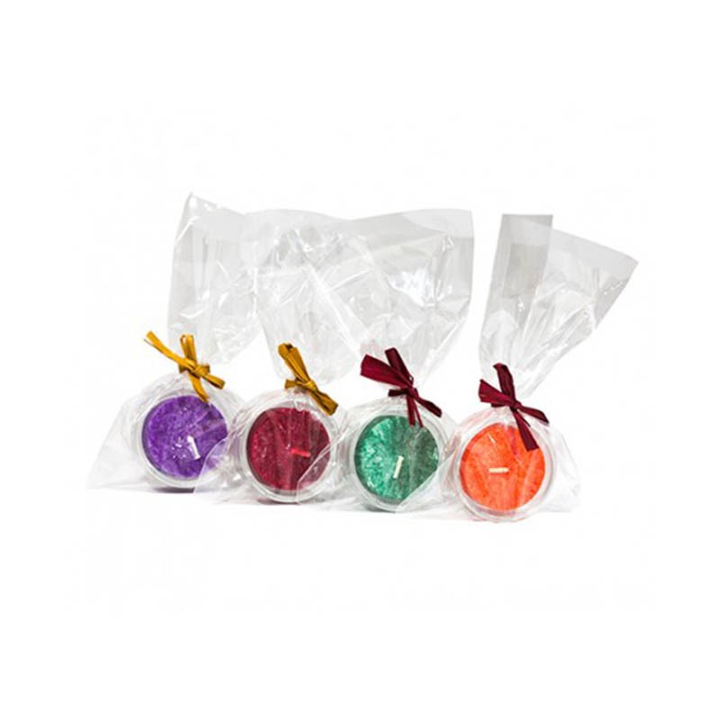 Vela de Té con velero de cristal