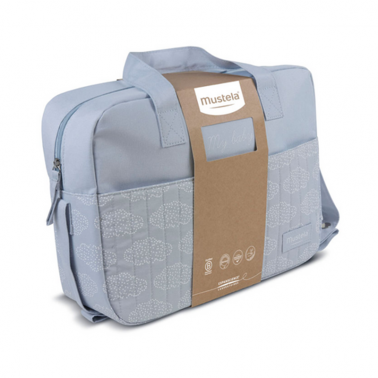 Bolsa Gris 5 productos bebé Mustela