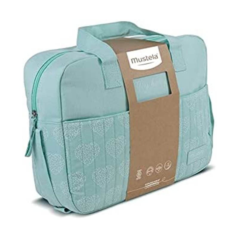 Bolsa Menta 5 productos bebé Mustela