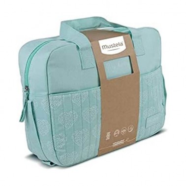 Bolsa Menta 5 productos bebé Mustela