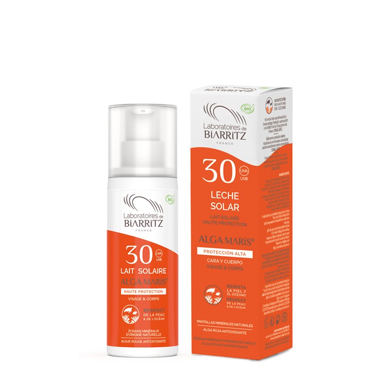 Algamaris Leche solar SPF30 BIO, 100 ml