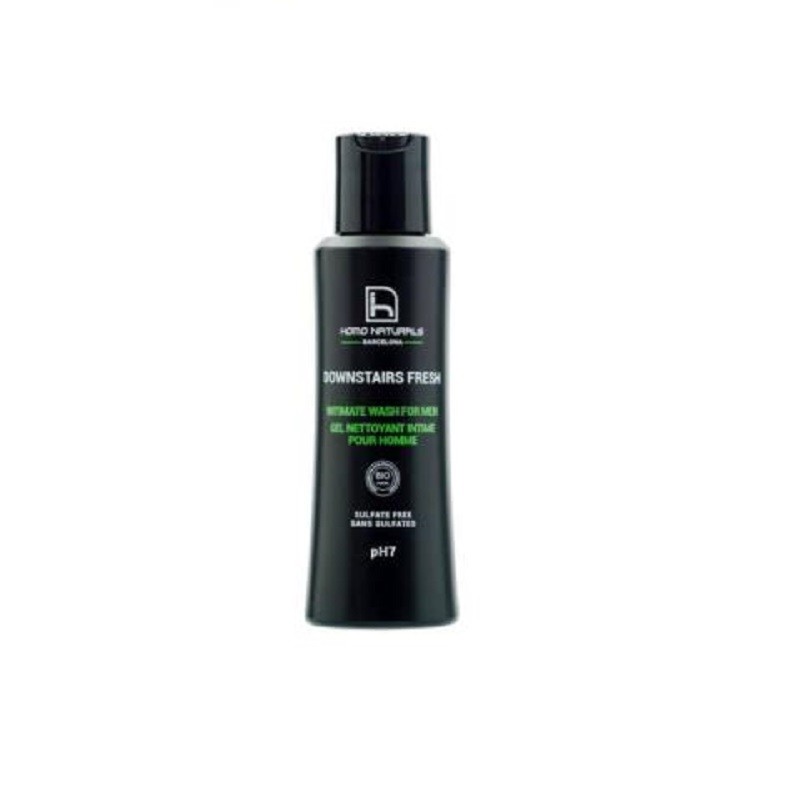 Downstairs Fresh Gel Higiene Intima Hombre Homo Naturals, 120 ml.