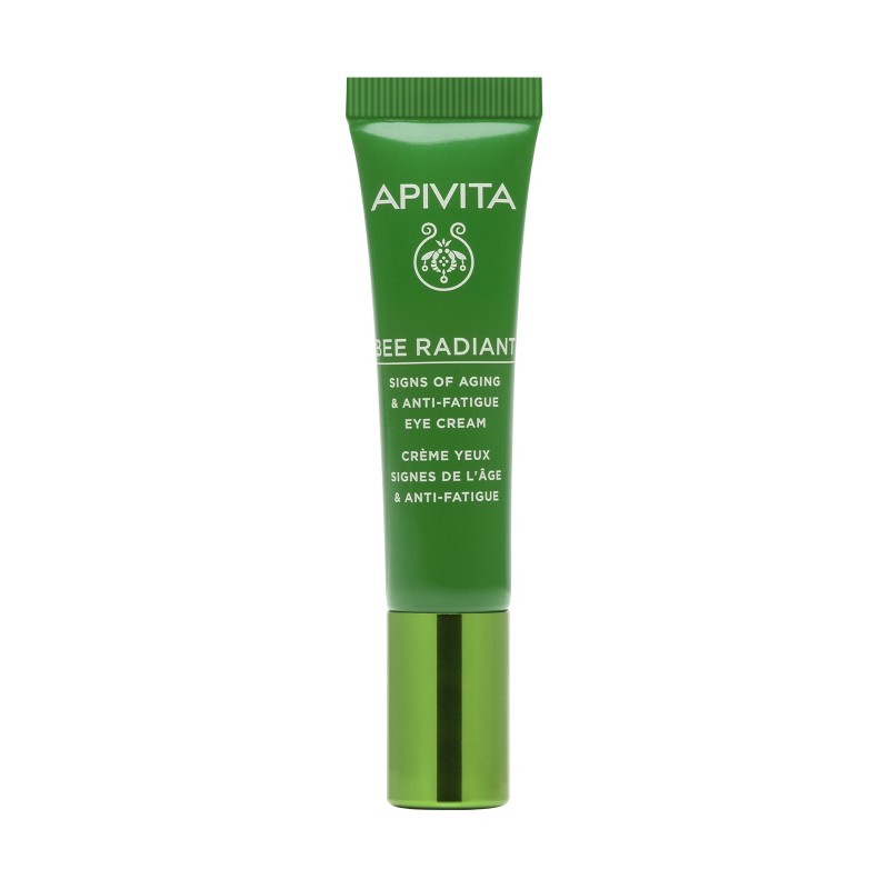 APIVITA Bee Radiant Contorno Ojos Signos de la edad y Antifatiga, 15 ml.