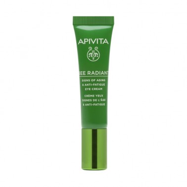 APIVITA Bee Radiant Contorno Ojos Signos de la edad y Antifatiga, 15 ml.