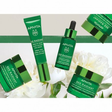 APIVITA Bee Radiant Contorno Ojos Signos de la edad y Antifatiga, 15 ml.