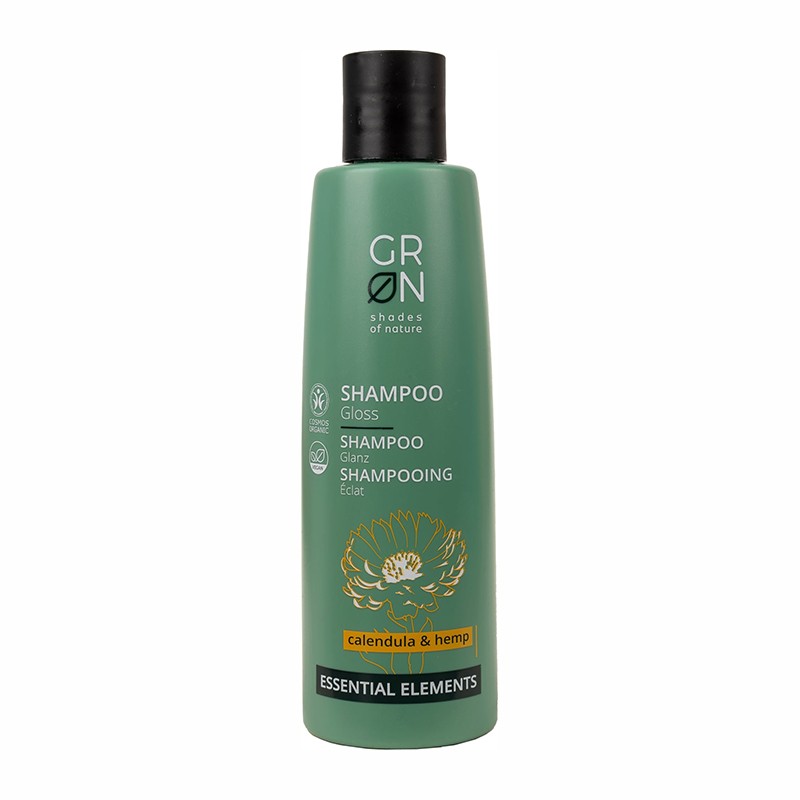 Champú Caléndula y Cáñamo GRN, 250 ml.