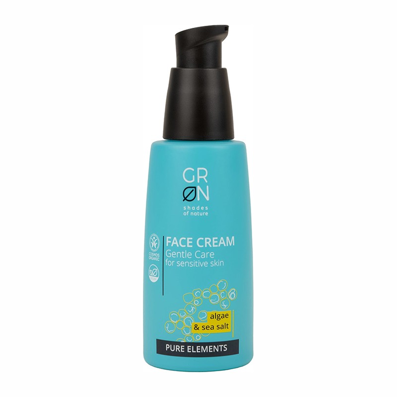 Crema Facial Chlorella y Sal Marina GRN, 50 ml.