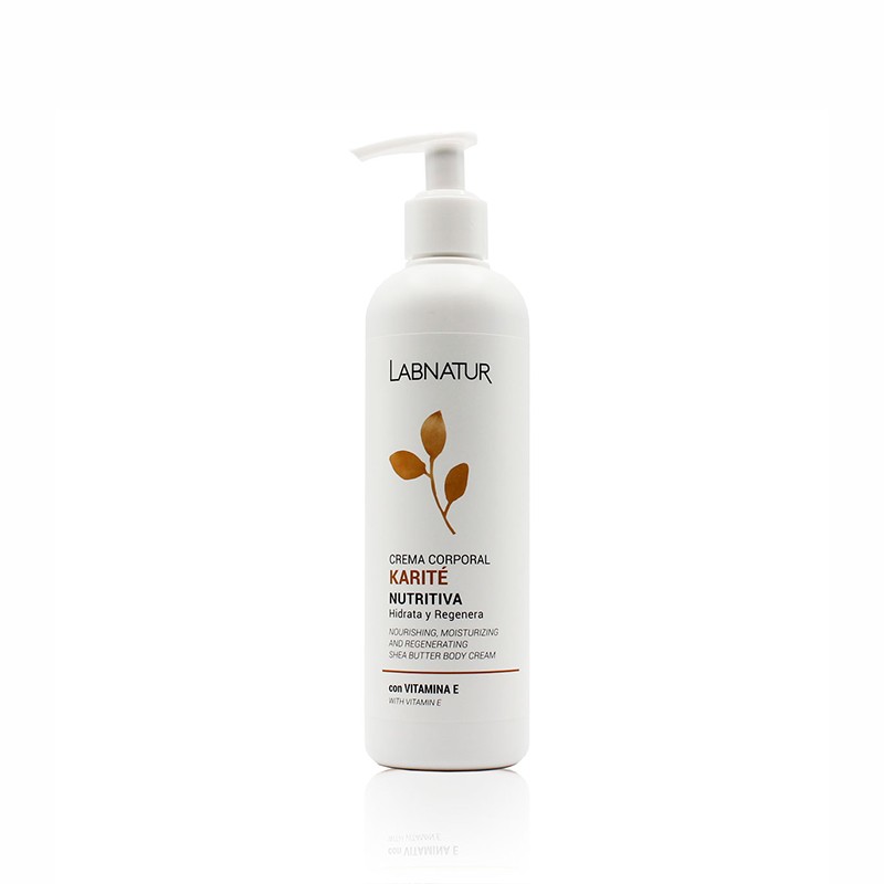 Labnatur Crema Corporal Manteca de Karité, 300 ml.