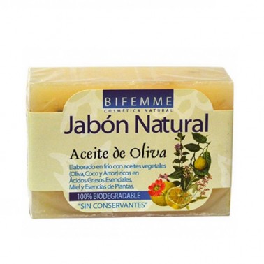 Jabón de Aceite de Oliva Bifemme, 100 gr.