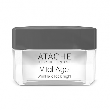 Vital Age Wrinkle Attack Night Crema Atache, 50 ml.