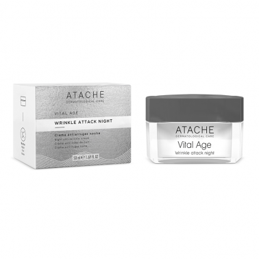 Vital Age Wrinkle Attack Night Crema Atache, 50 ml.