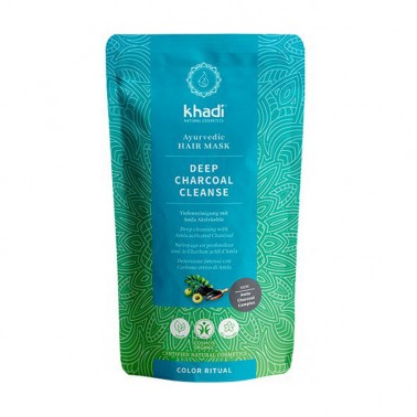Mascarilla Capilar Detox Limpieza Profunda Khadi, 50 gr.