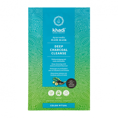 Mascarilla Capilar Detox Limpieza Profunda Khadí, 50 gr.