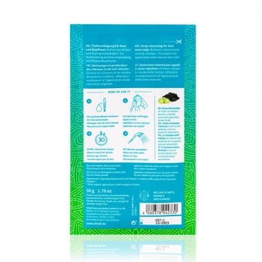 Mascarilla Capilar Detox Limpieza Profunda Khadí, 50 gr.