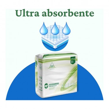 Ada Group Empapadores Desechables Incontinencia 60 x 40, 30 ud. (8 paquetes)