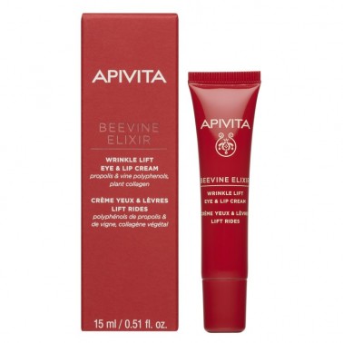 APIVITA Beevine Elixir Contorno de Ojos y Labios Lift Arrugas, 15 ml.
