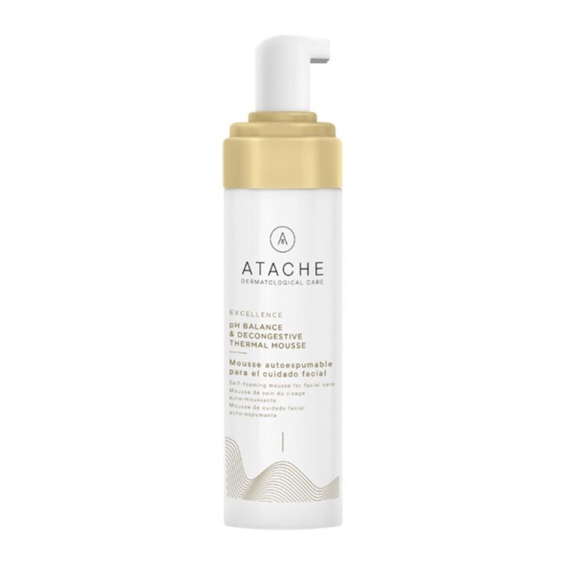 Excellence Mousse autoespumable para el cuidado facial Atache, 200 ml.