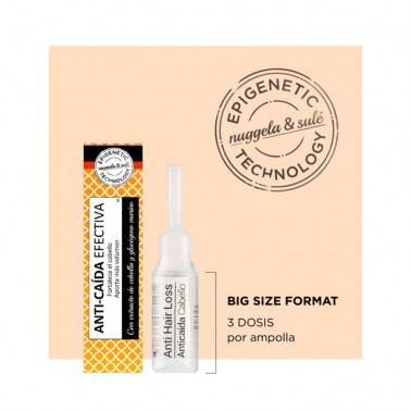 Ampollas anticaída Nuggela & Sulé, 8 un. de 10 ml.