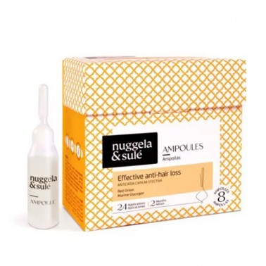 Ampollas anticaída Nuggela & Sulé, 8 un. de 10 ml.