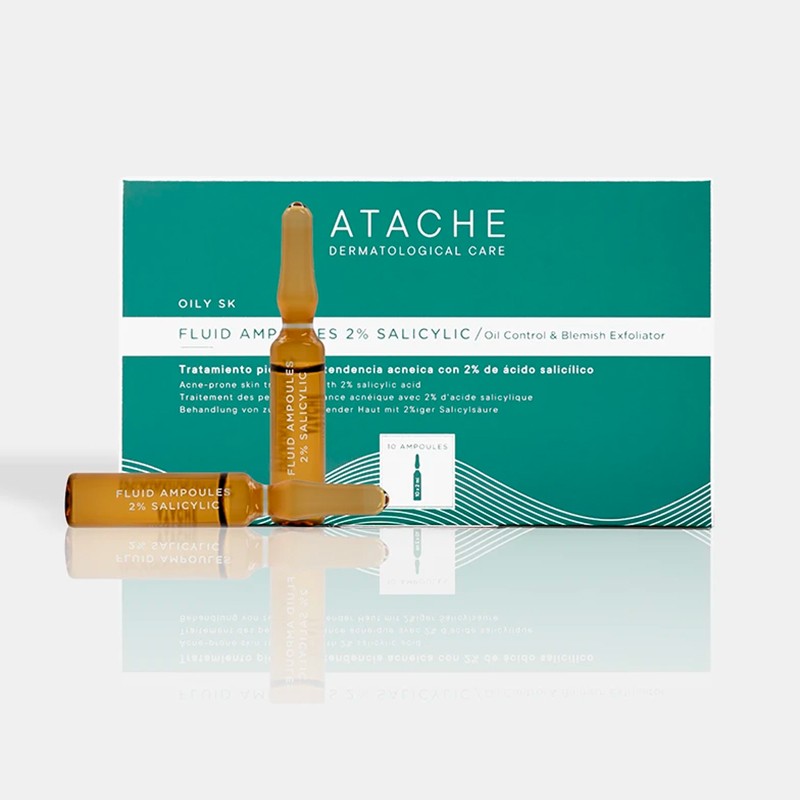 Fluid 2% Salicilyc Ampollas Atache, 10x2ml