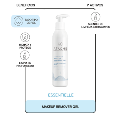 Essentielle Makeup Remover Gel Atache, 500 ml.