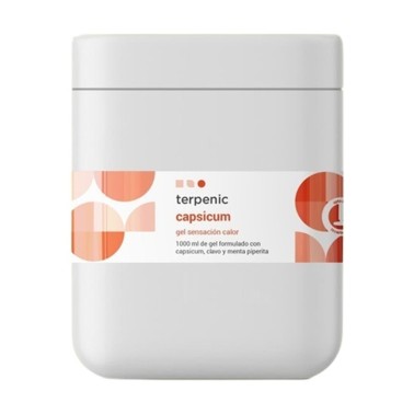 Capsicum Gel calmante Terpenic, 1000 ml.