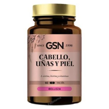 Cabello Uñas y Piel GSN, 60 perlas