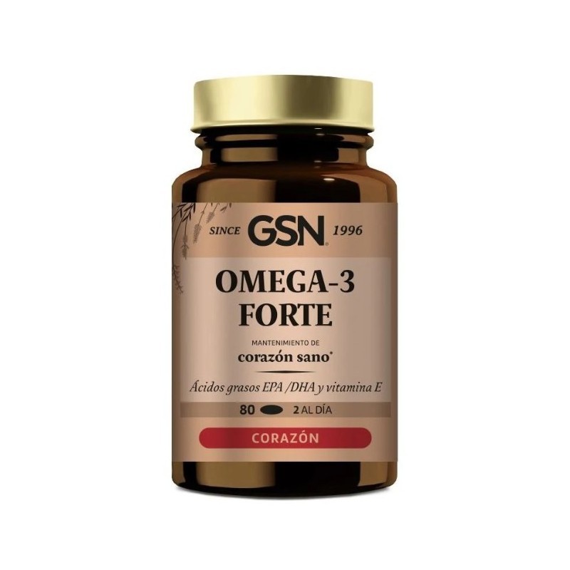 Omega 3 Forte GSN, 80 perlas