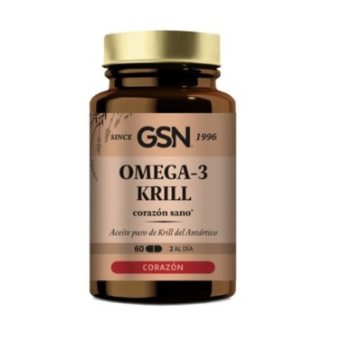 Omega 3 Krill GSN, 60 perlas