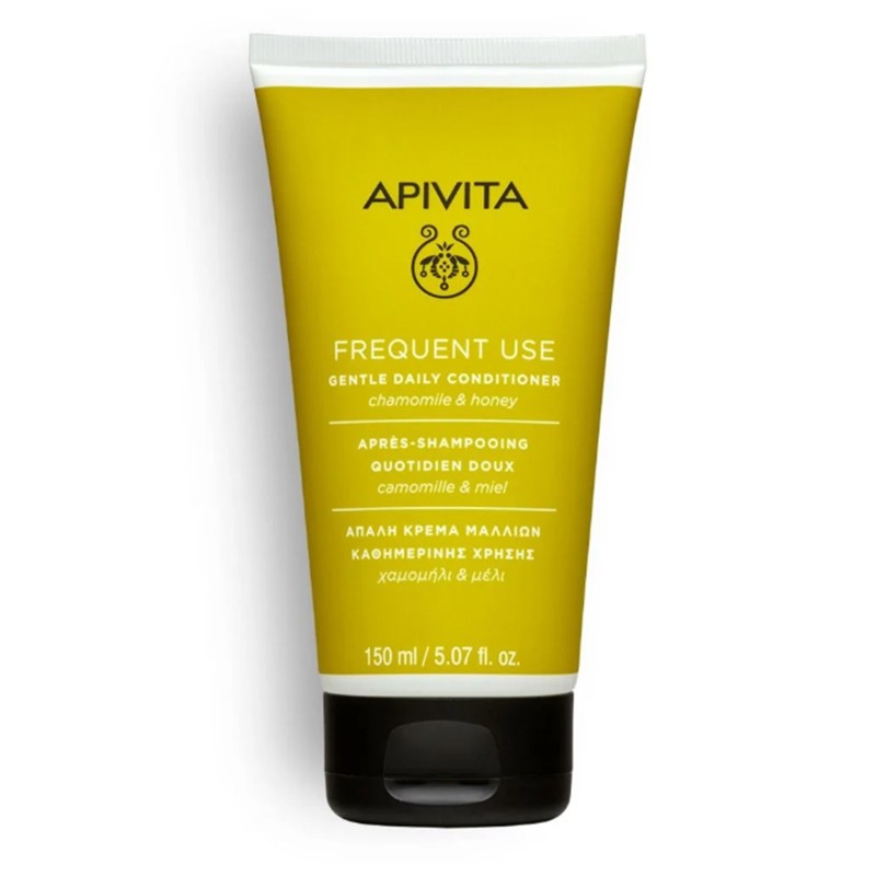 APIVITA Acondicionador Suave Uso Diario Para Todo Tipo De Cabello, 150 ml.