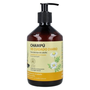 Champú uso diario Manzanilla y Romero Oma Gertrude, 500 ml.