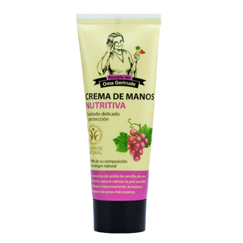 Crema nutritiva para manos Oma Gertrude, 75 ml.