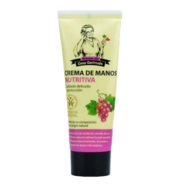 Crema nutritiva para manos Oma Gertrude, 75 ml.
