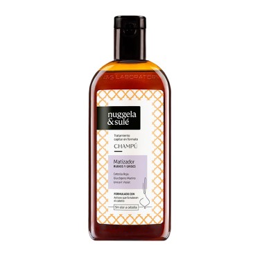 Champú Matizador Cabellos Rubios y Grises Nuggela & Sulé, 250 ml.